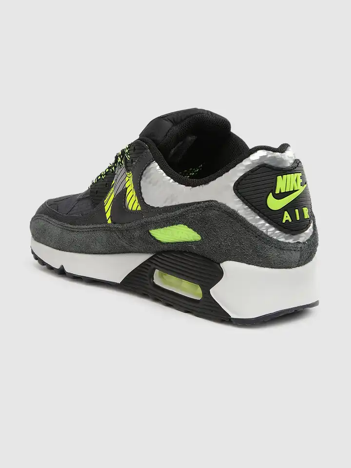 air max 90 mens black and grey