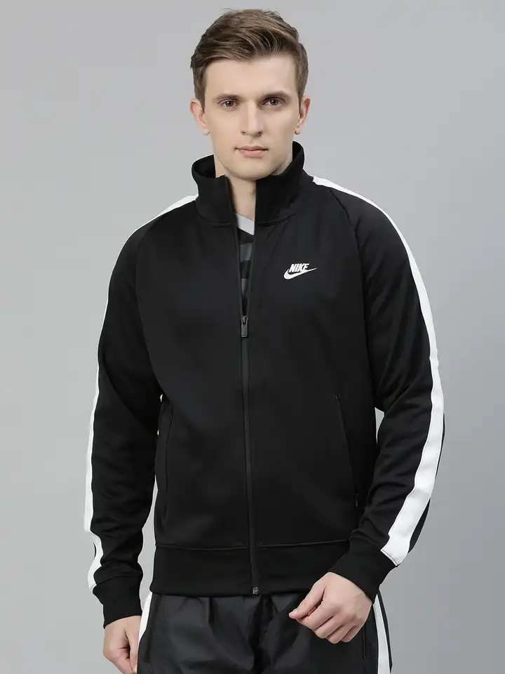 nike solid jacket