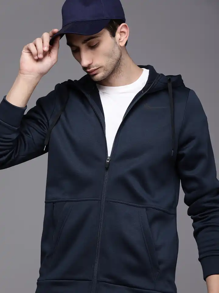 nike solid jacket