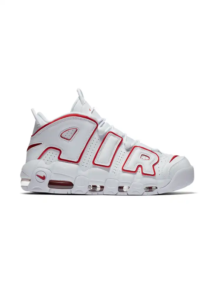 Buy Nike Men White Printed AIR MORE UPTEMPO '96 Sneakers - Casual