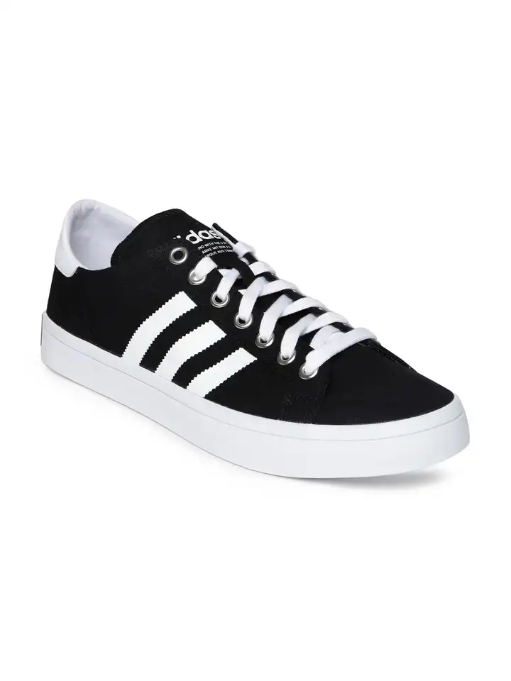 Buy ADIDAS Originals Men Black Courtvantage Sneakers - Casual Shoes for Men  1416895 | Myntra