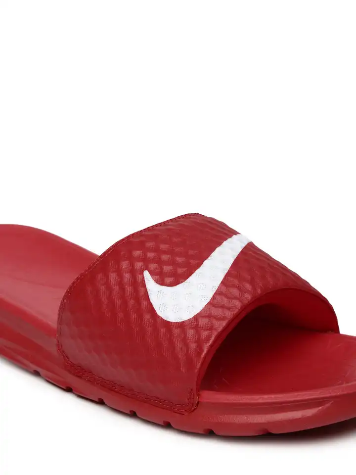 nike benassi solarsoft red
