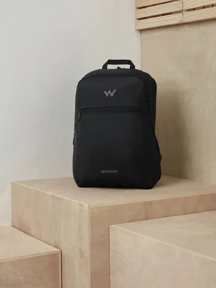 ace laptop backpack black 18L | STM Goods US 2 open pockets with cushioning material Buy Wildcraft Ace Plus 25