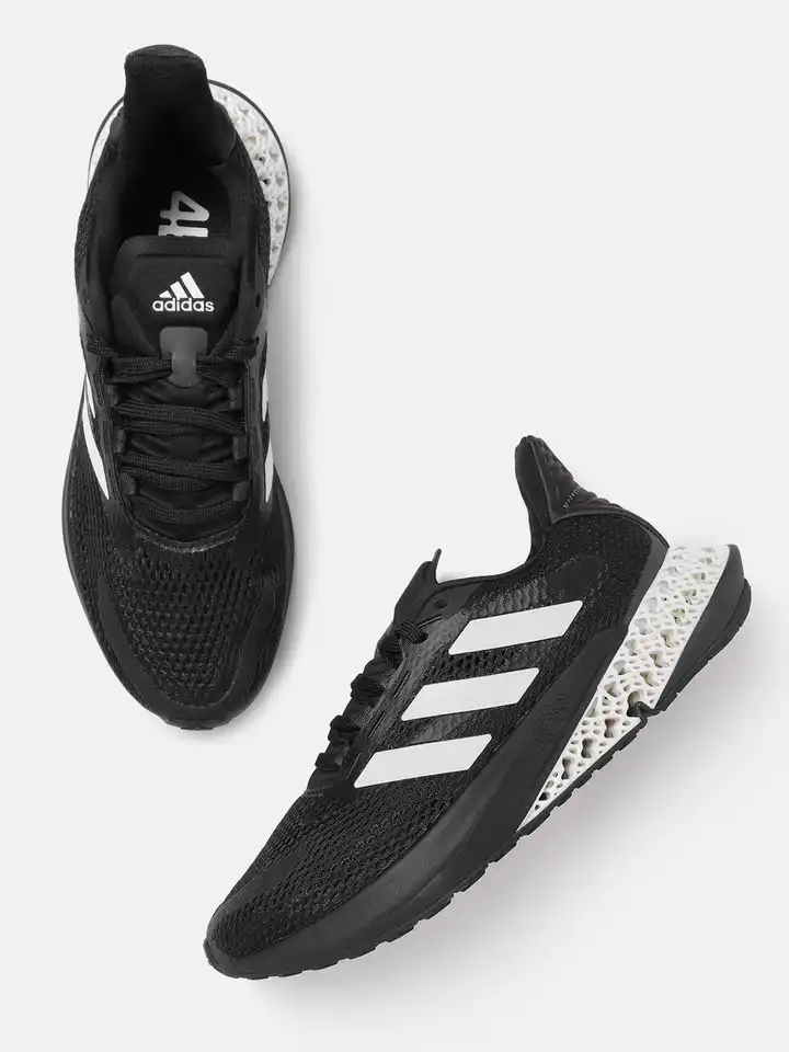 Buy ADIDAS Men Black Woven Design 4DFWD Pulse Sustainable Running Shoes - Sports  Shoes for Men 14865388 | Myntra