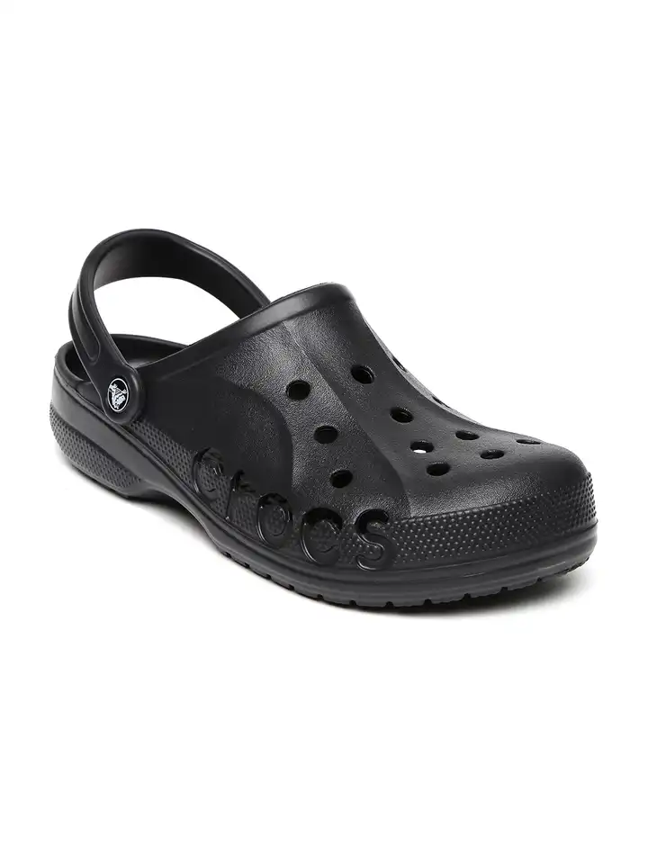 Crocs Unisex Black Baya Clogs