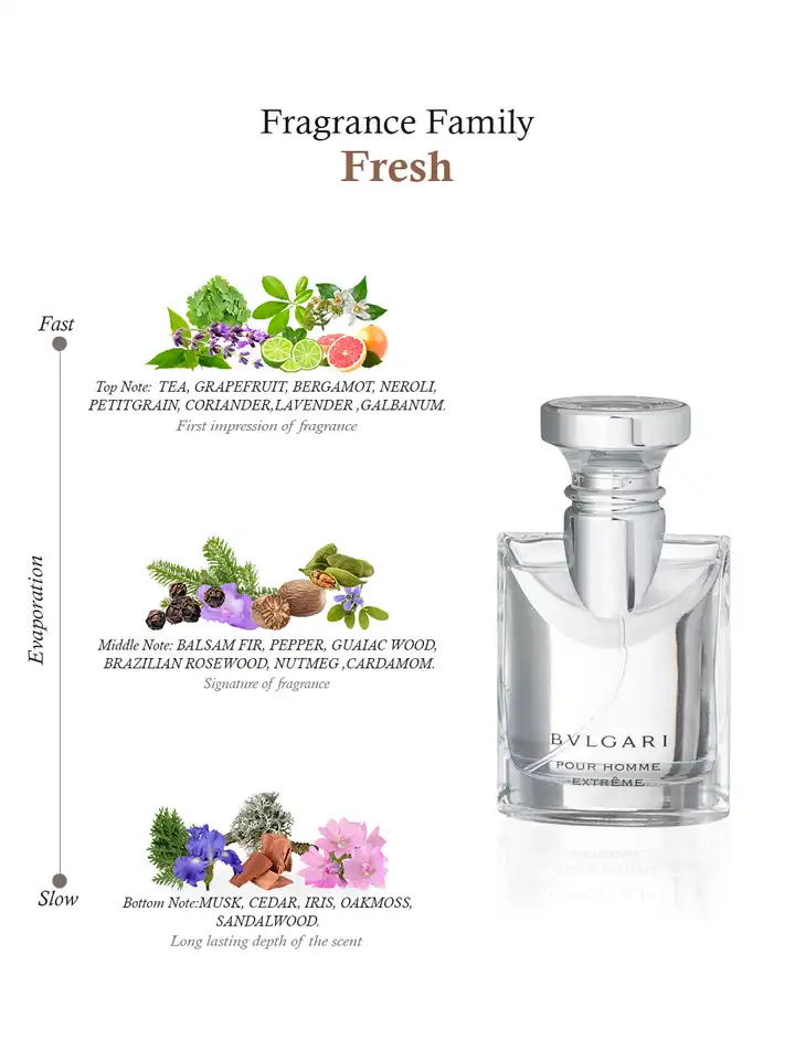 Buy Bvlgari Women Pour Homme Extreme EDT 30ml - Perfume for Men