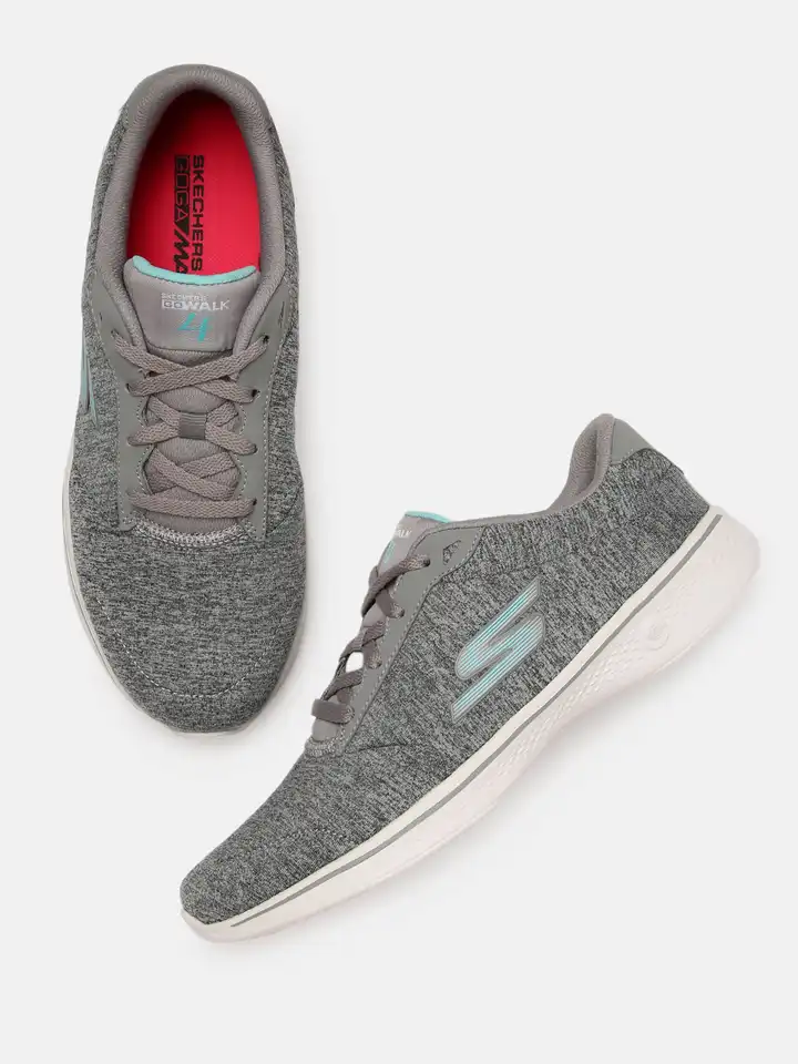 skechers goga max womens grey