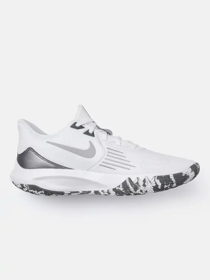 white nike low top basketball shoes