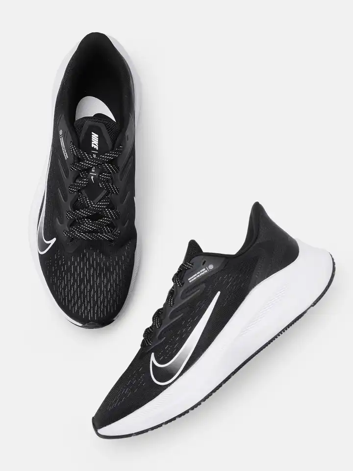 solid black nikes for women