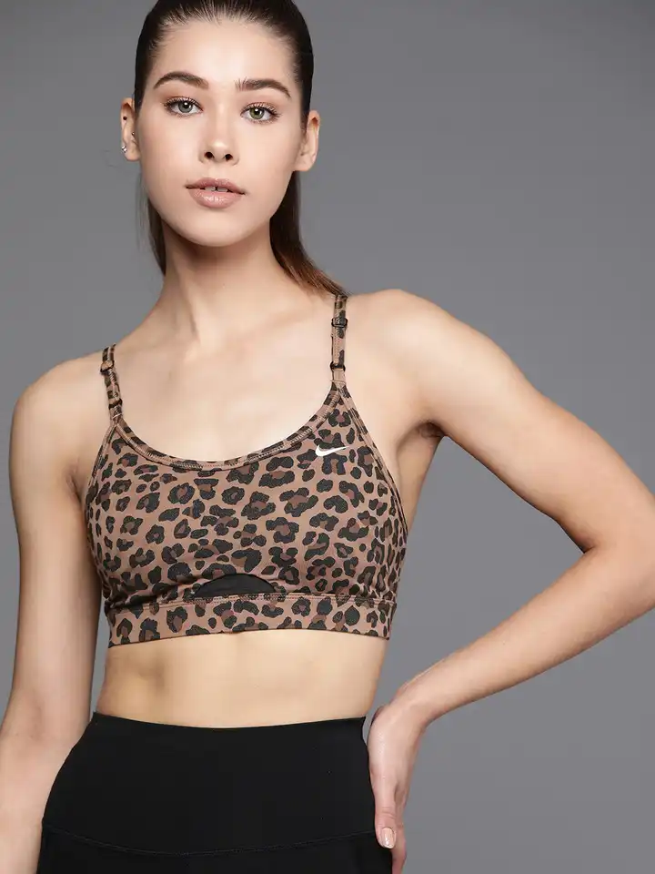 nike cheetah print sports bra