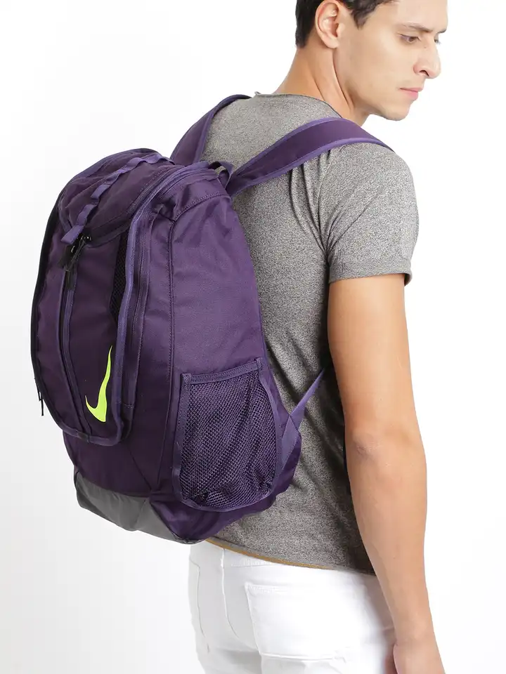 purple nike backpack