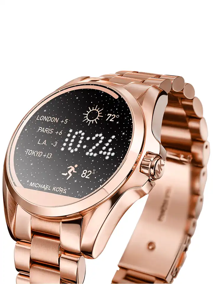 Rose gold/dusty rose Michael Kors Smartwatch Michael Kors Access MKGO Gen 4 Smartwatch, 43mm Aluminum  main image 4