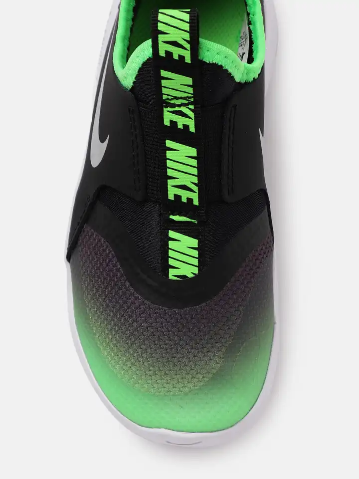 nike flex runner green