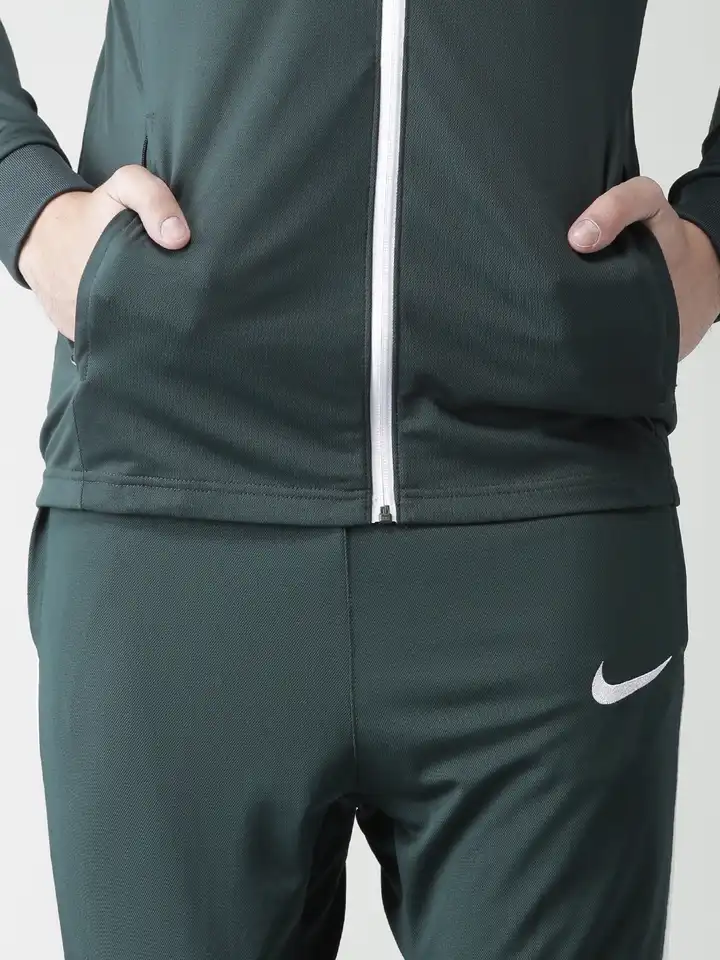 olive green nike tracksuit