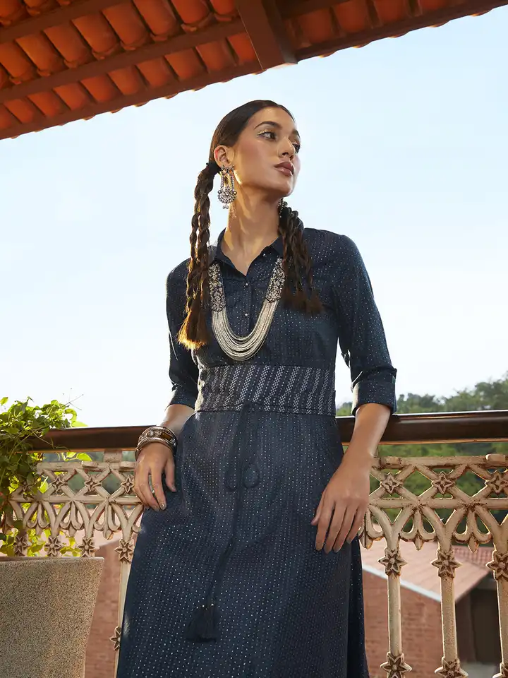 Buy W Ethnic Maxi Dress - Ethnic Dresses for Women 16018146 | Myntra