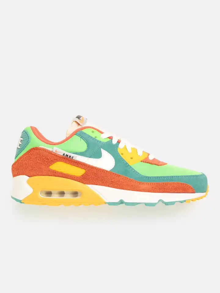 nike green orange yellow