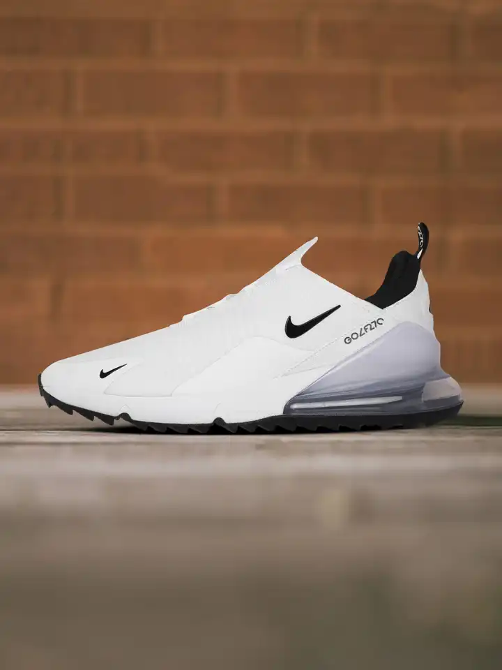 Buy Nike Unisex White AIR MAX 270 Golf Shoes - Sports Shoes for