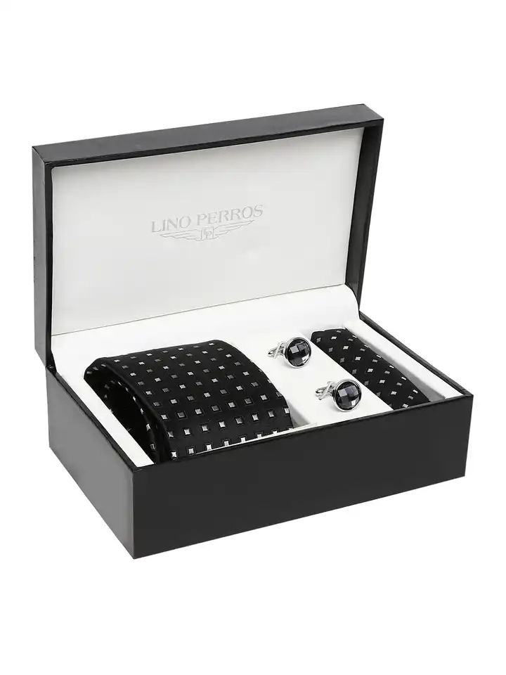lino perros tie and cufflinks