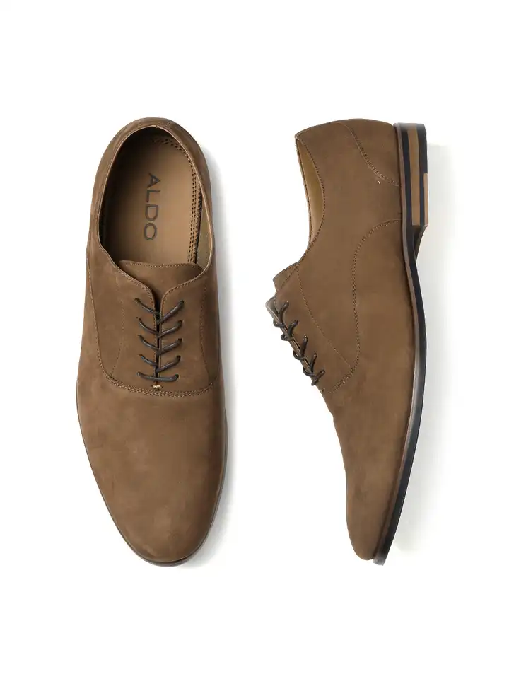 Aldo Men\'s Brown Suede Oxfords Ferro Aldo Men main image 3