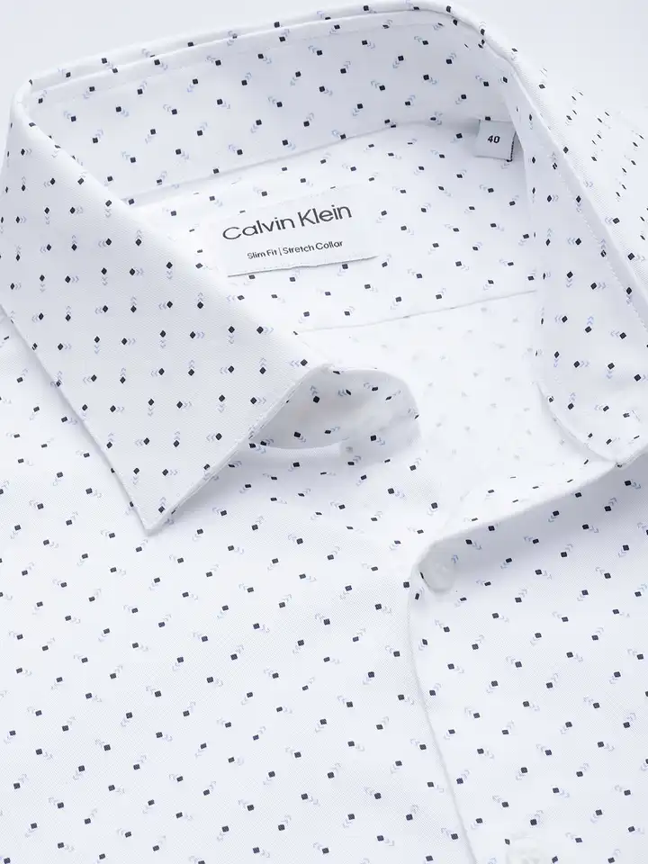 slim fit dress slacks Calvin Klein MEN Steel Plus Slim Fit Stretch Wrinkle Free Dress Shirt   DGFOutlet