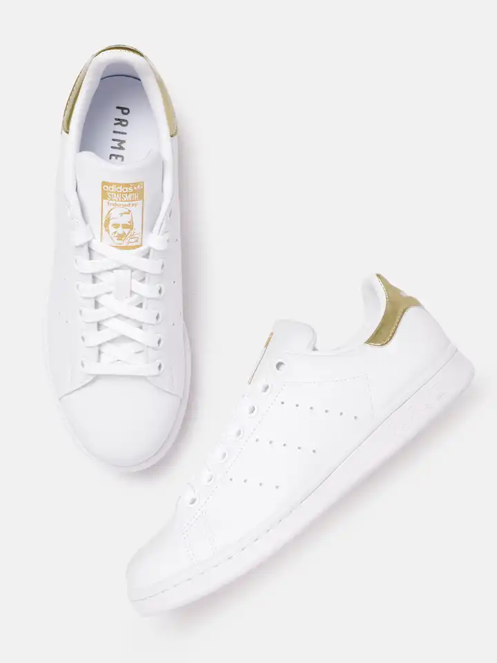adidas gazelle silver green womens adidas Originals STAN SMITH Sneakers for Men and Women white/navy main image 0