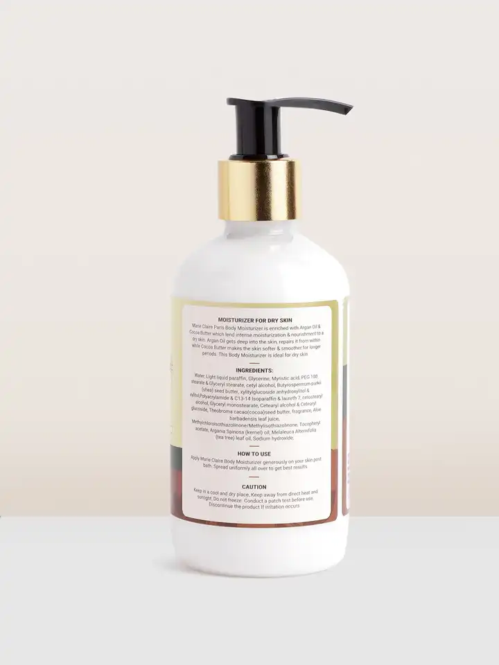Buy Marie Claire Deep Body Moisturizer with Argan Oil & Cocoa