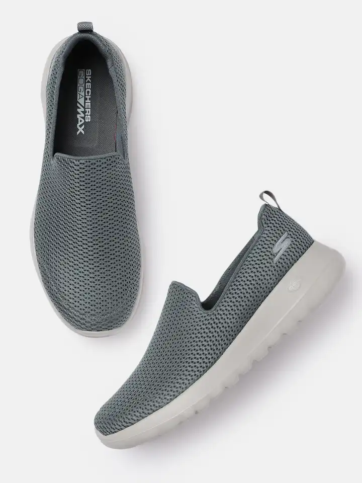 skechers goga max womens grey