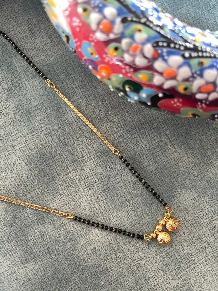 marathi mangalsutra gold artificial short mangalsutra designs