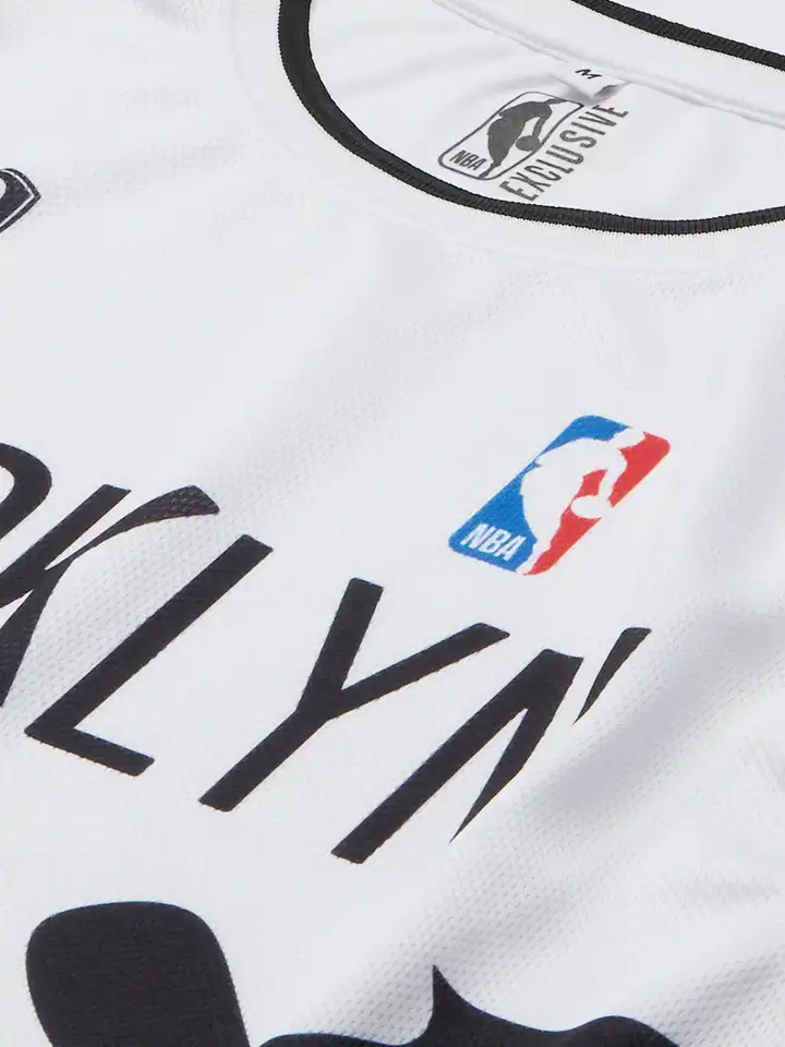 brooklyn nets black and white jersey
