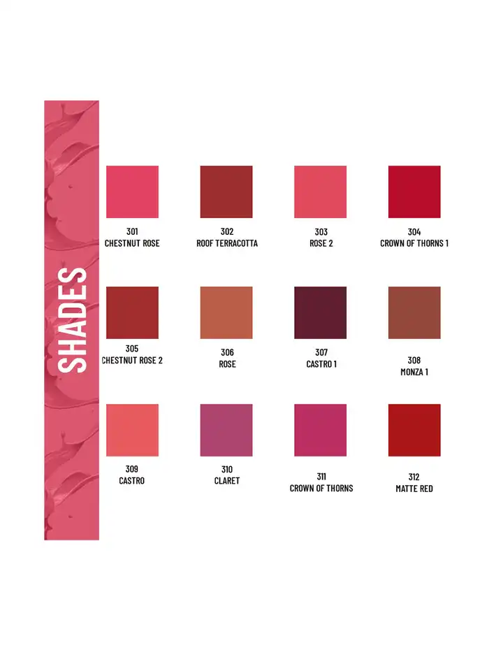 Buy Seven Seas Lip To Lip Matte Lipstick - Roof Terracotta