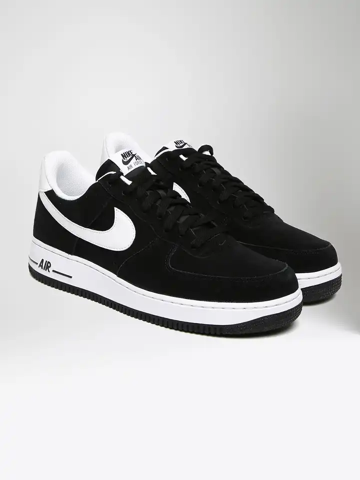 air force 1 men black and white