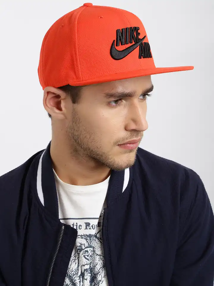 orange nike snapback