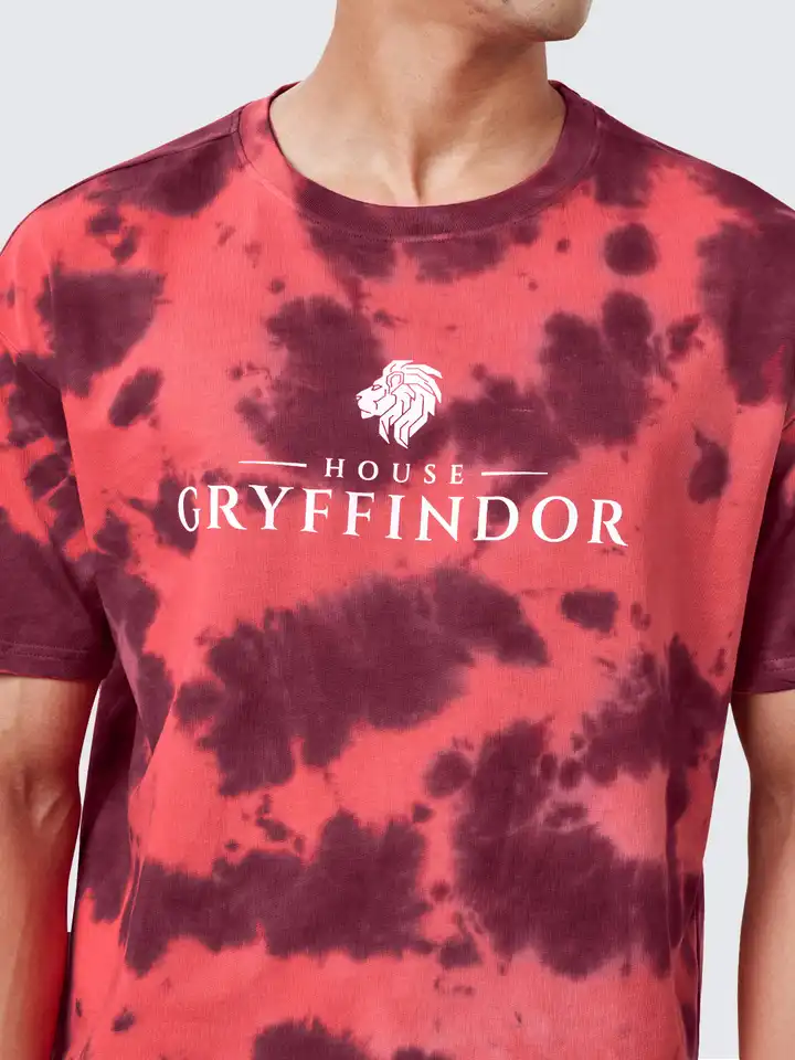 gryffindor tie dye shirt