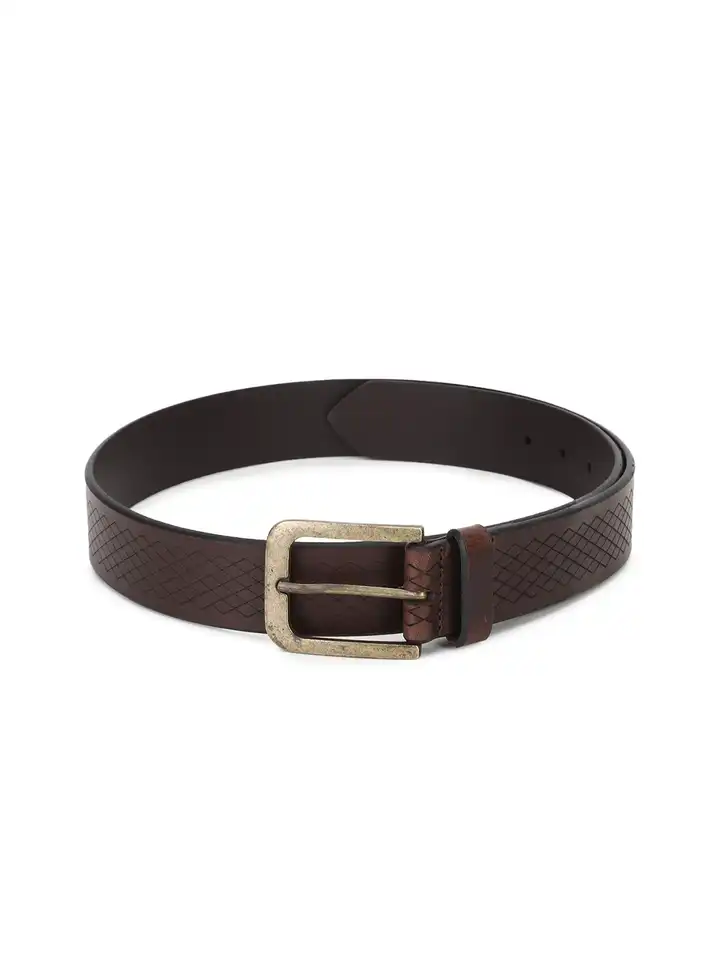peter england leather belt