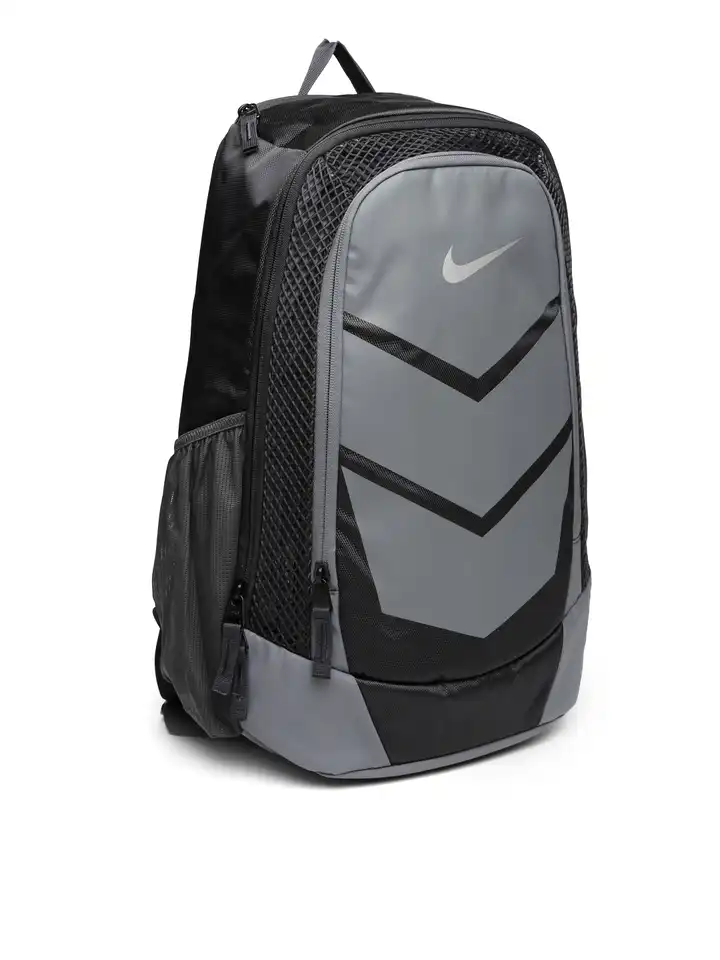 nike black and grey backpack