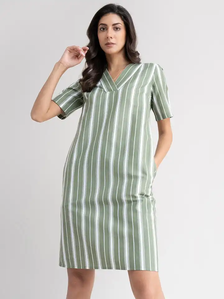 green emerald velvet dress Abby Off-Shoulder Tie-Up Back Dress Watercolor Floral Print White/Olive