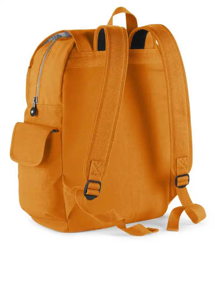 Kipling Mustard Yellow Backpack Kipling | Bags | Kipling Nylon Backpack Yellow Large | Poshmark main image 4
