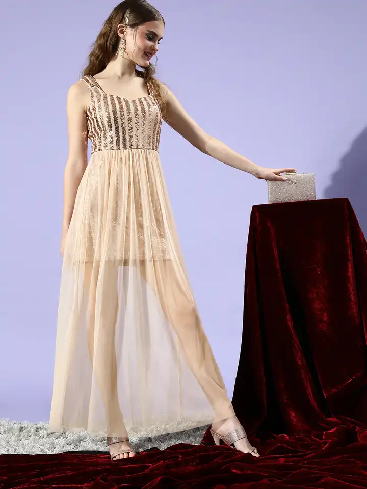 chinese dress ladies Athena Black Embellished Slit Sleeves Maxi Dress  athenalifestyle.com