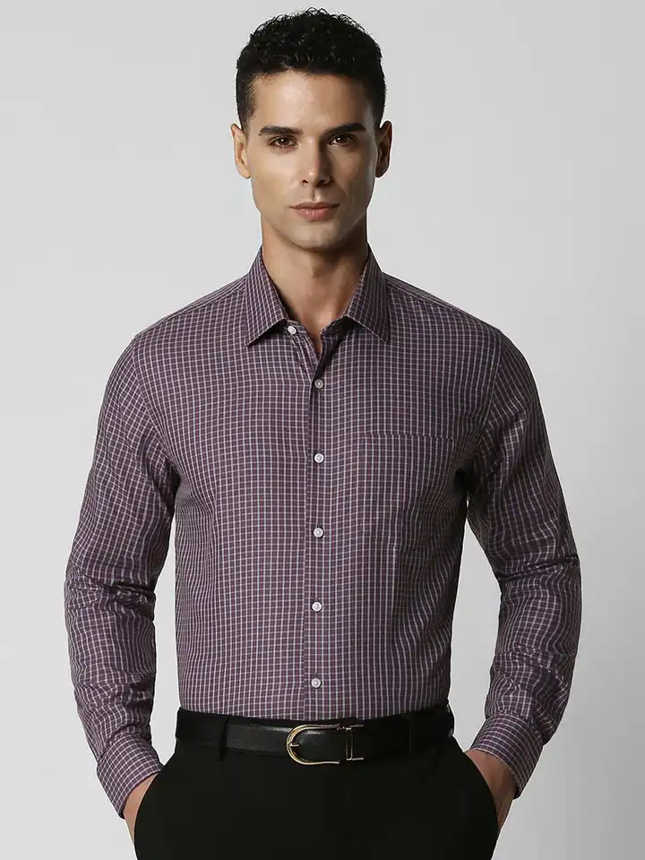 slim fit dress slacks Van Heusen Men's Classic-Fit Poplin Dress Shirt