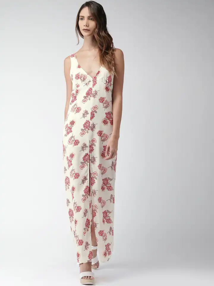chinese dress ladies Floral Print Maxi Wrap Dress main image 1