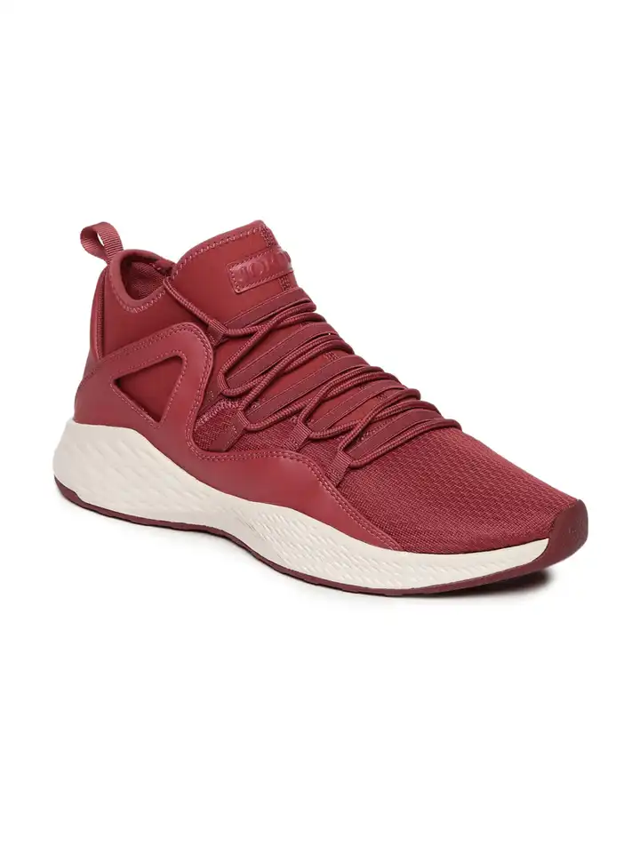 burgundy jordans 23