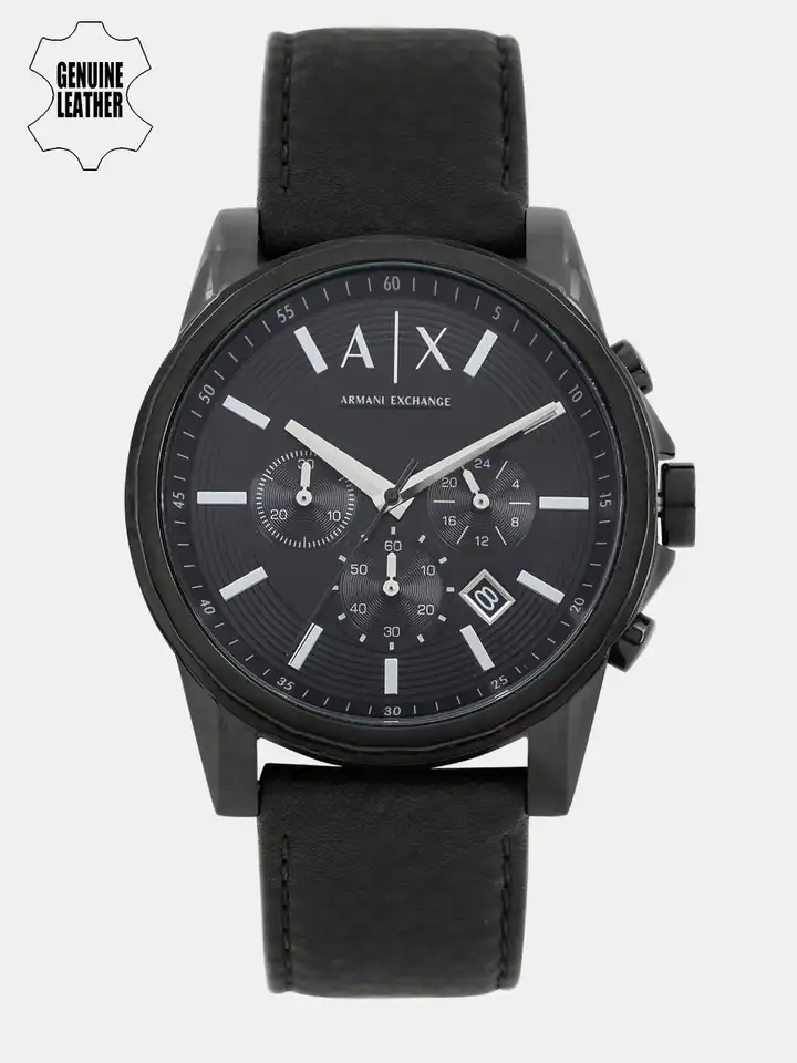 Buy Armani Exchange Men Black Analogue Watch AX2098I - Watches for