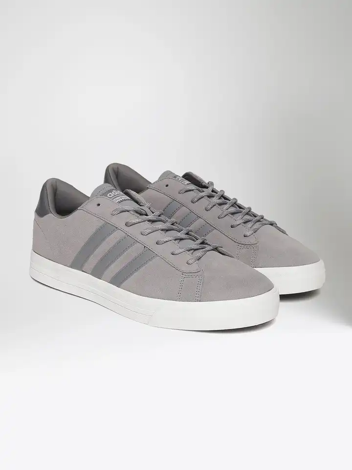 grey neo shoes black and white