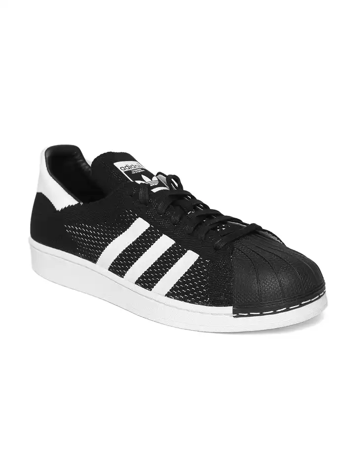 Buy ADIDAS Originals Men Black Superstar PrimeKnit Sneakers - Casual Shoes  for Men 1989318 | Myntra