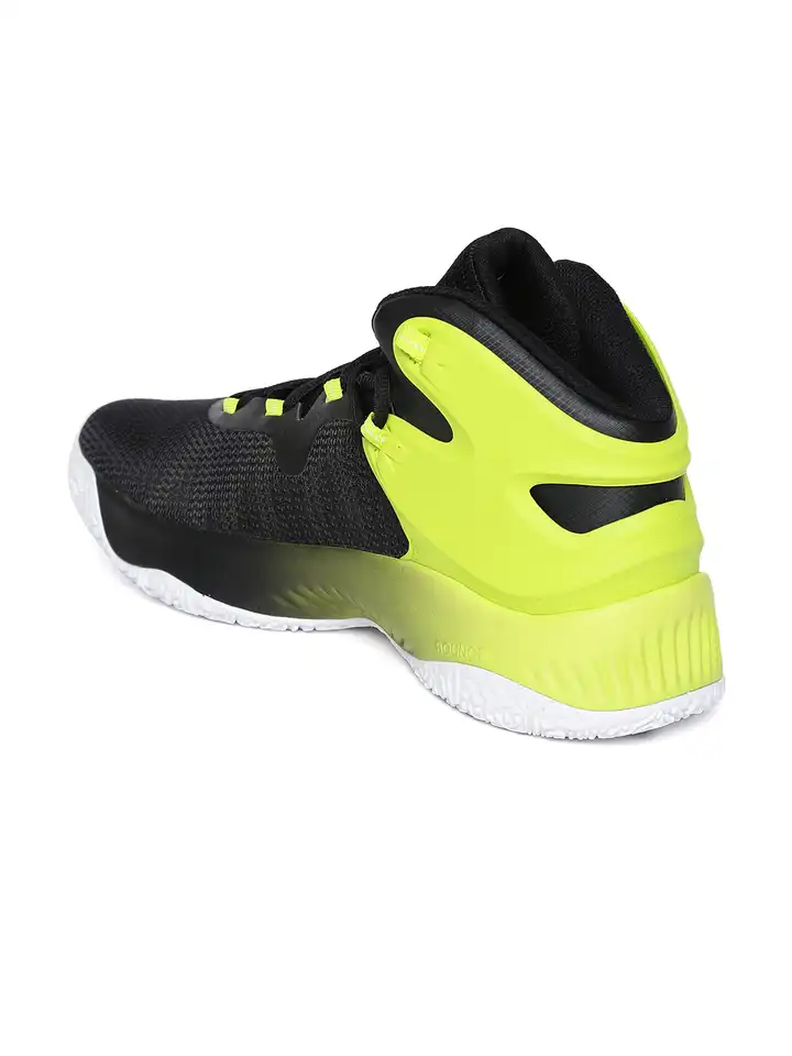 yellow black basketball shoes