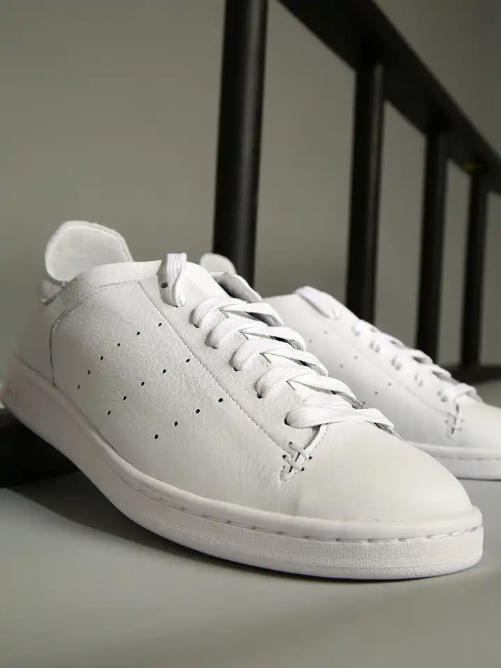 adidas gazelle silver green womens Thousand Fell Men's Lace Up Sneakers | White - White main image 0