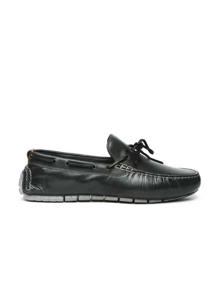 Buy Cole Haan Men Charcoal Grey Zerogrand Cmpmc Drvr Driving  display picture 1