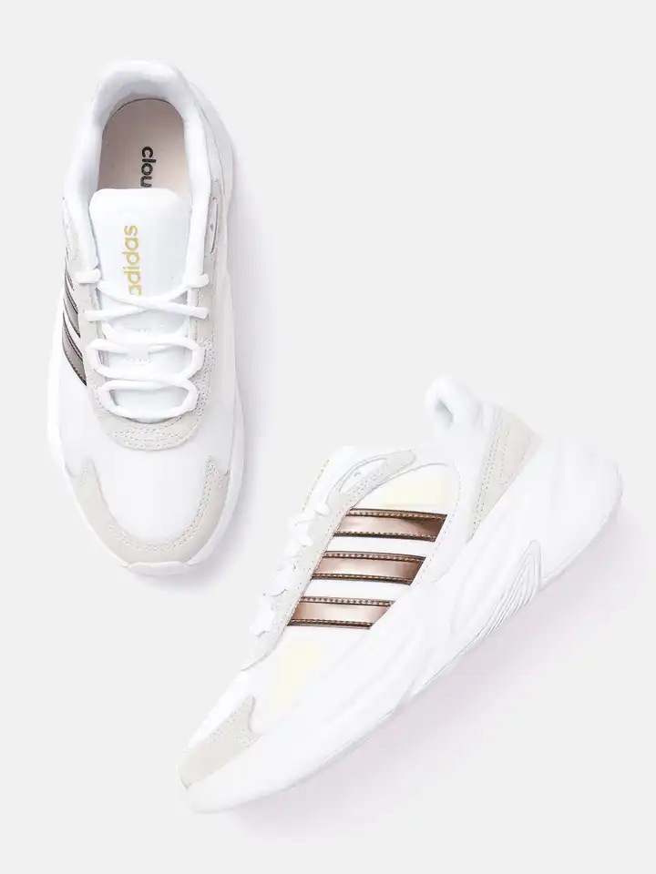 adidas gazelle silver green womens adidas Ozelle Cloudfoam Lifestyle Running Shoes Dshgry / Dshgry / Almpnk   Heppo.com