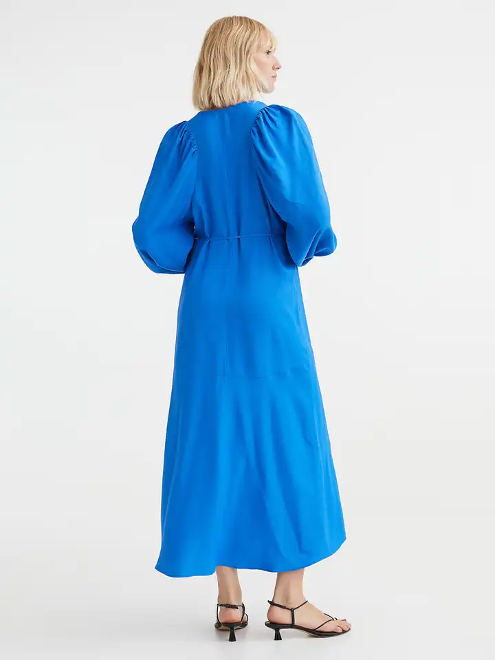 h&m wrap dress blue Detroit Wrap Dress by Sofie D'Hoore main image 0