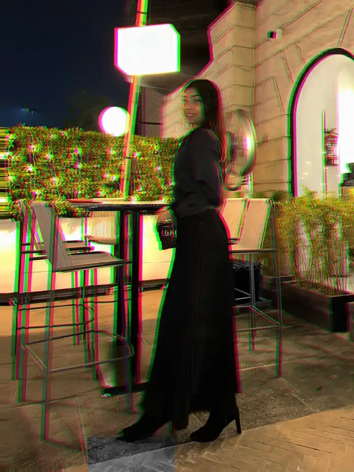 Buy SASSAFRAS Black Accordion Pleated Maxi Flared Skirt - Skirts